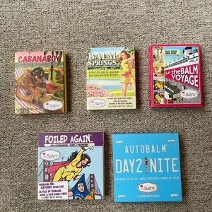 The Balm Cosmetics Travel Size Eyeshadows and Blush